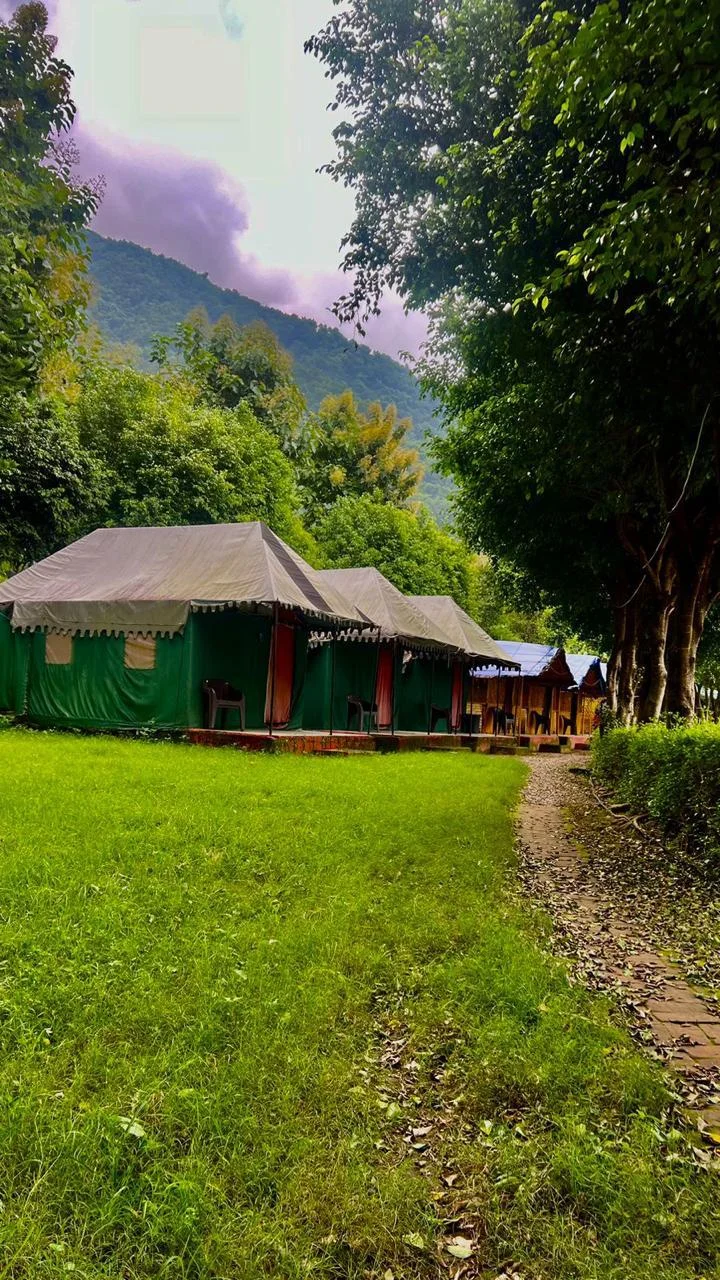 Camping in Risikesh