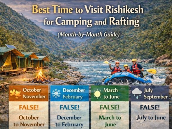 When Is the Best Time for Camping and Rafting in Rishikesh?