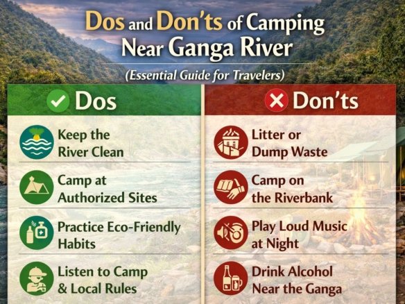 Responsible Camping Near Ganga River: A Complete Guide