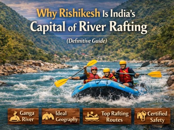 India’s River Rafting Capital Explained: Why Rishikesh Leads