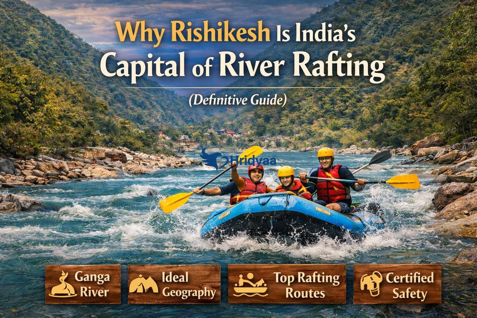 India’s River Rafting Capital Explained: Why Rishikesh Leads