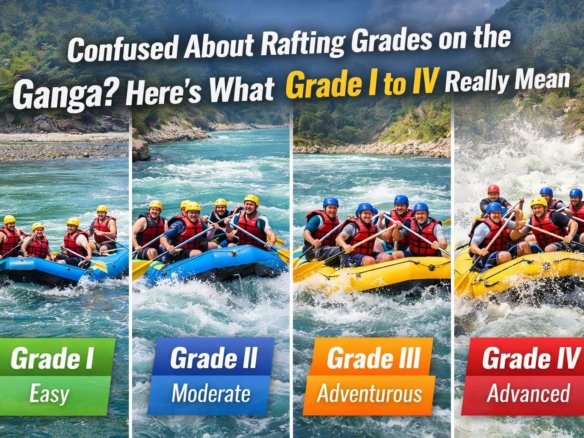 Ganga River Rapids Explained: Rafting Grades I to IV