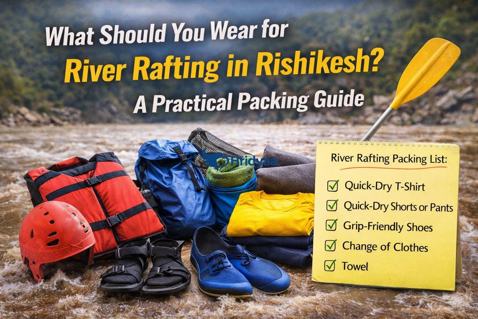 Ganga River Rafting Clothing Guide for Beginners