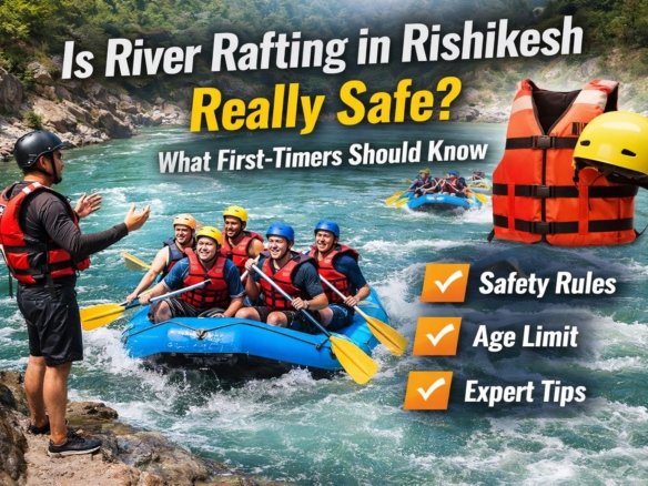 Find out how safe river rafting in Rishikesh really is. Covers official rules, age limits, best routes, and safety advice for beginners.