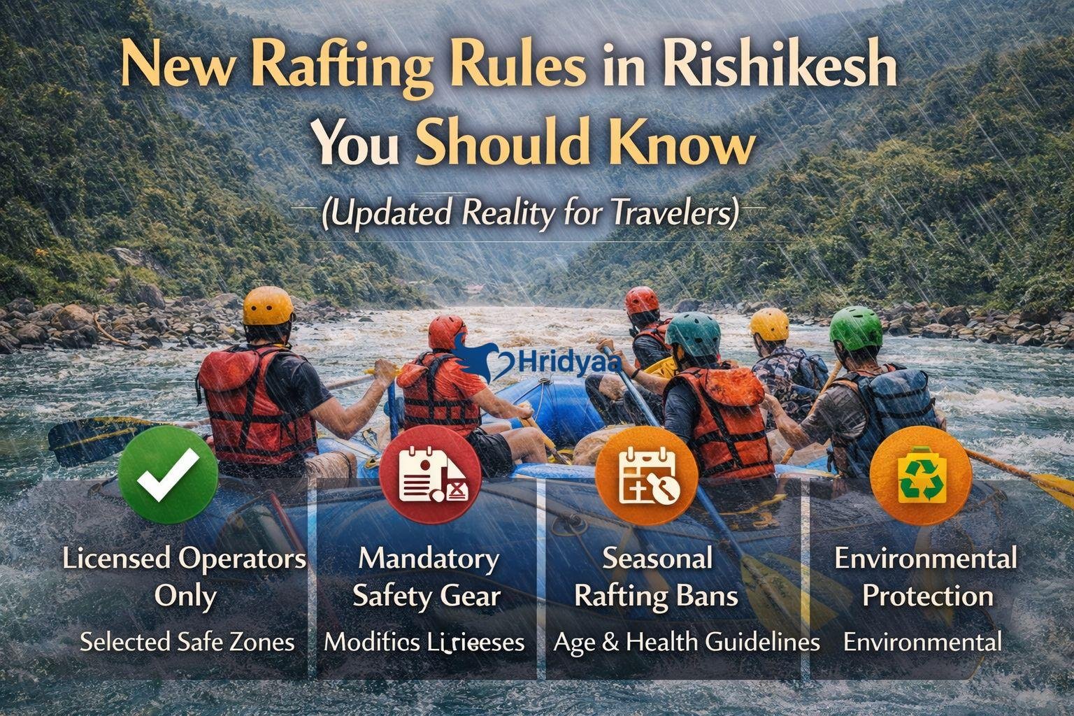 Updated Rafting Rules in Rishikesh for Tourists