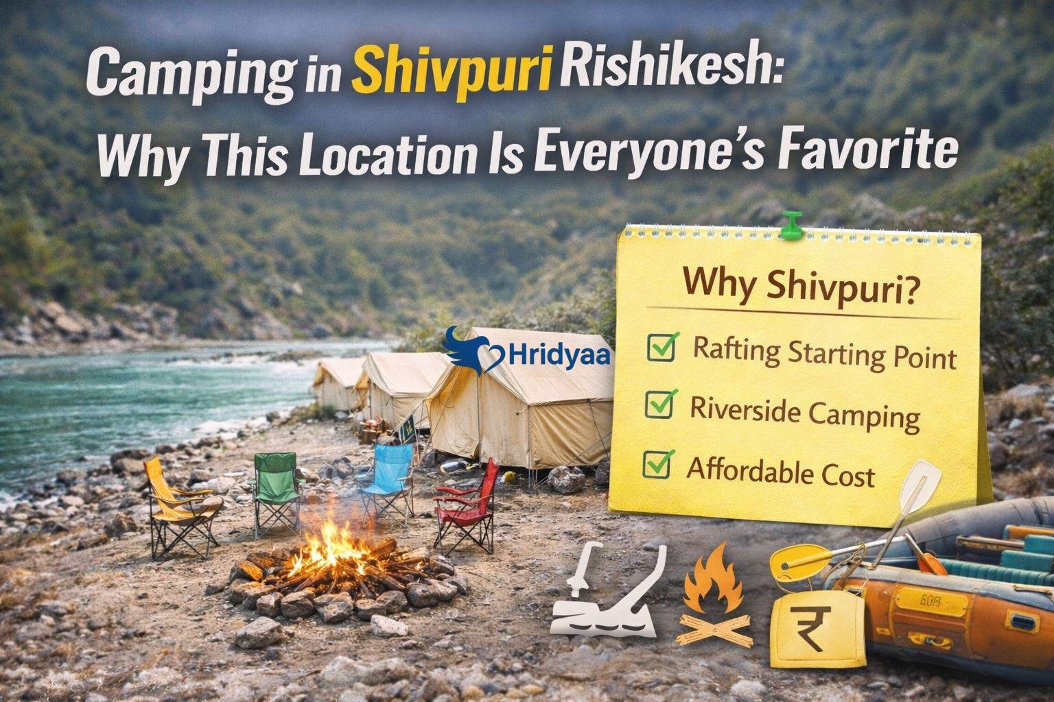 Best Camping in Shivpuri Rishikesh: Location & Cost Guide