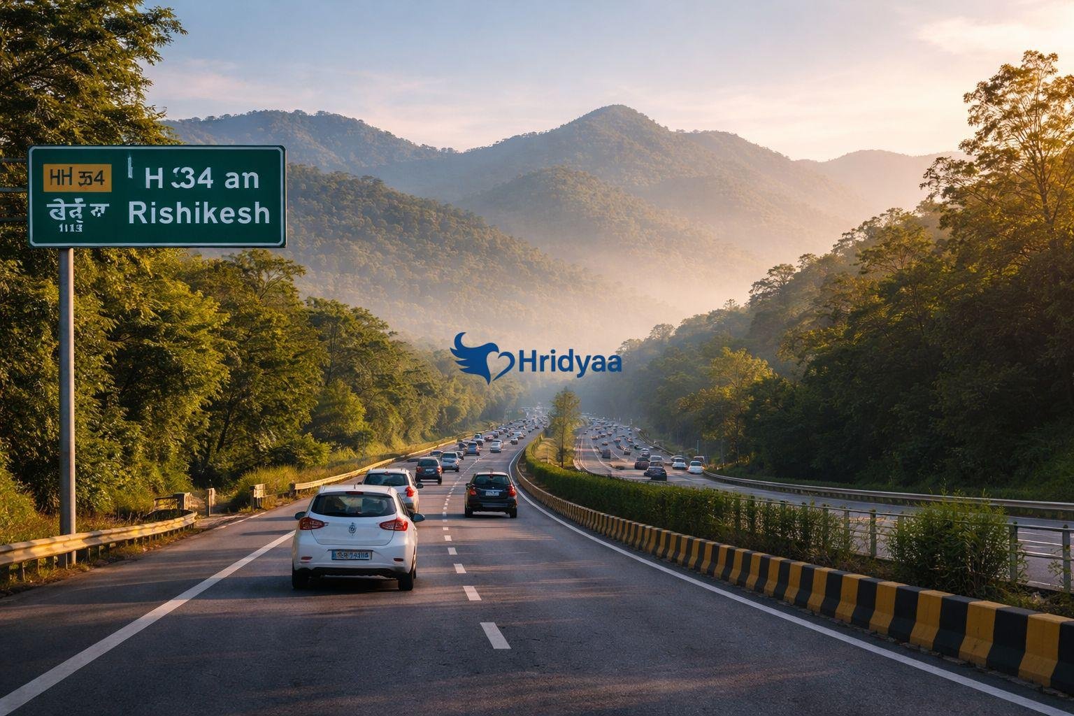 Delhi to Rishikesh highway road trip via NH 334