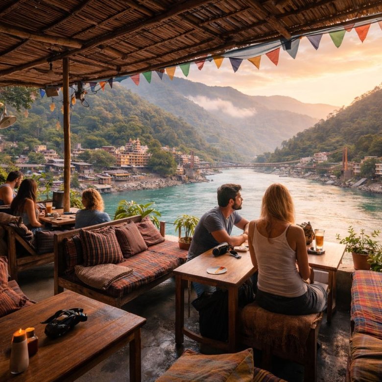 12 Best Cafes in Tapovan Rishikesh Near Laxman Jhula (2026 Guide)