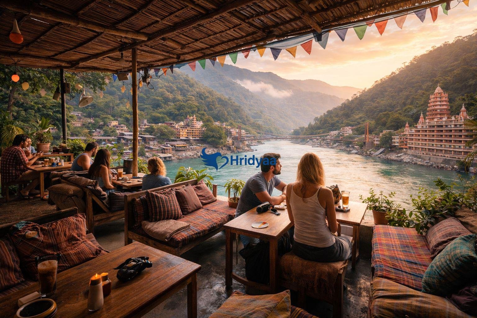 Tapovan area near Lakshman Jhula in Rishikesh