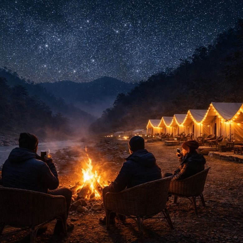 Luxury Riverside Camps in Shivpuri vs Tapovan vs Neelkanth Road – Which Is Better? (2026 Guide)