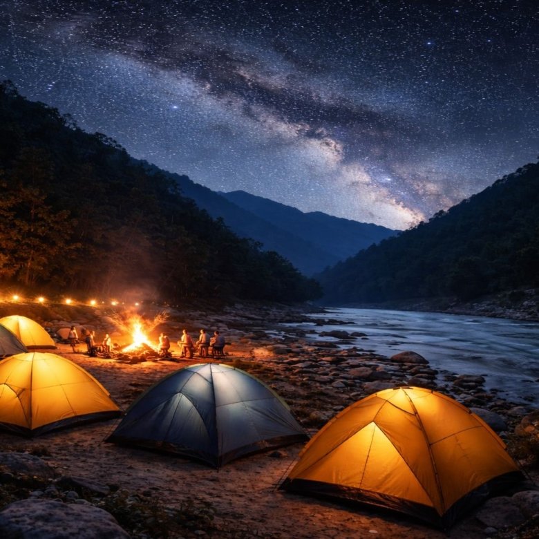 What Happens After 10 PM in Rishikesh Camps? Quiet Hours, Music Rules & Night Experience